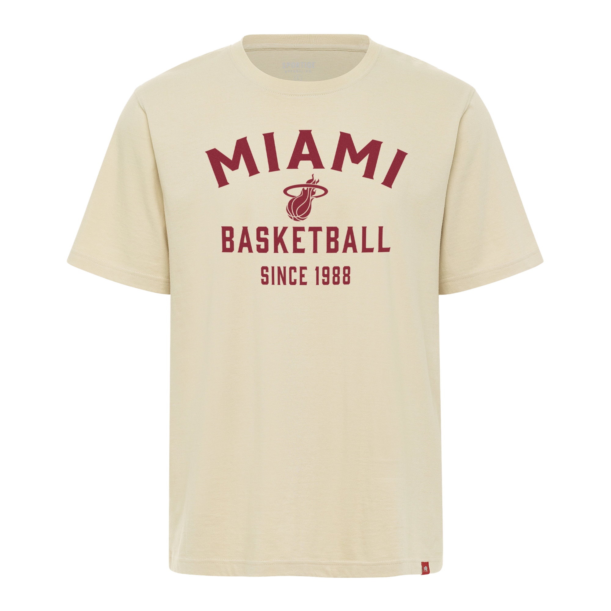 Sportiqe Miami HEAT Basketball Tee Men's Tee Sportiqe