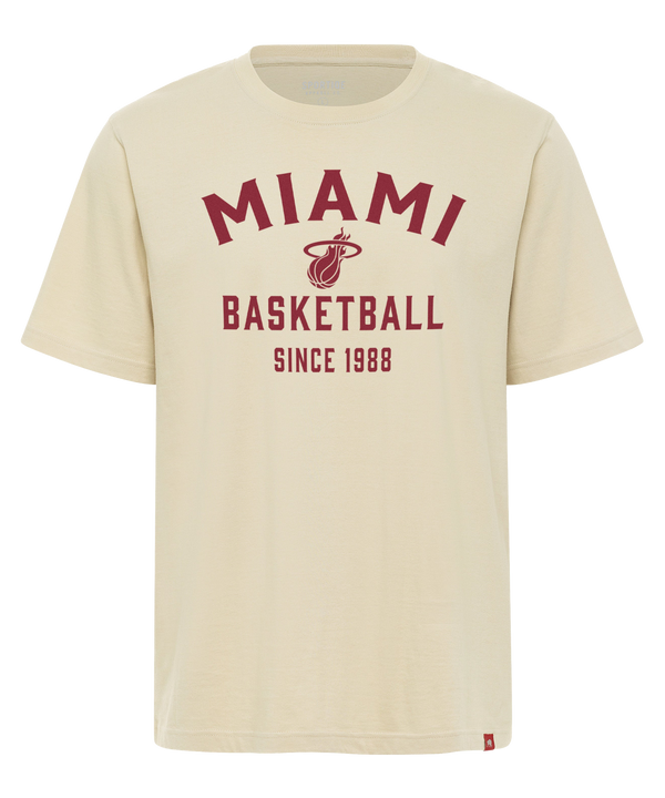 Sportiqe Miami HEAT Basketball Tee Unisex Tee Sportiqe   