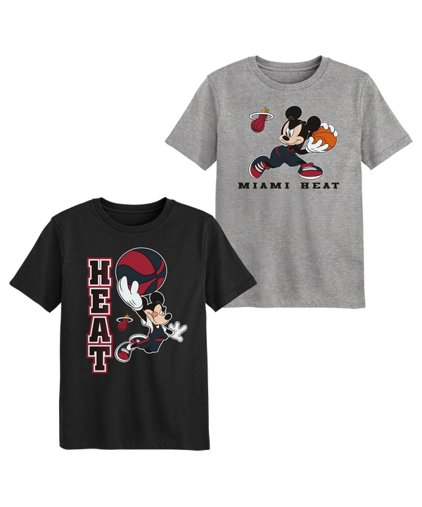 Miami HEAT Mickey 2-Piece Kids Tee Kids Tee Outerstuff   