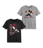 Miami HEAT Mickey 2-Piece Kids Tee - 1