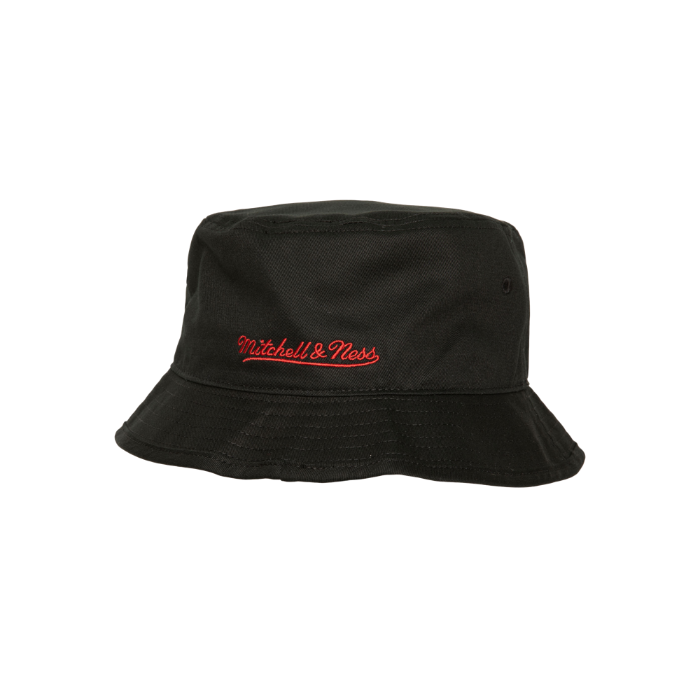 Mitchell & Ness Miami HEAT Logolap Bucket Hat Unisex Caps Mitchell & Ness   