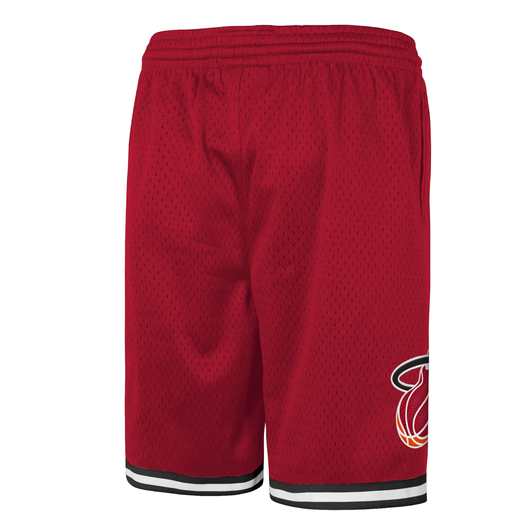 Mitchell & Ness Miami HEAT HWC Red Swingman Youth Shorts Youth Shorts Mitchell & Ness   