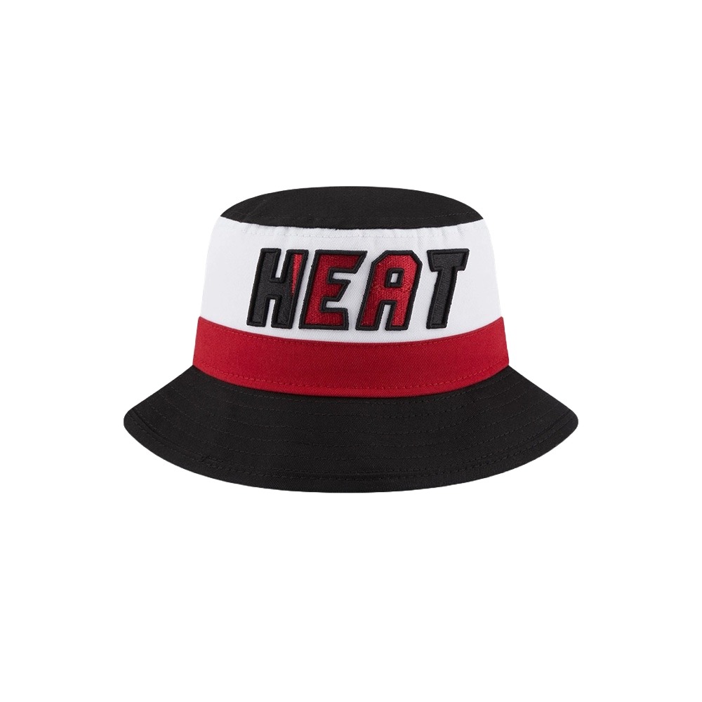 New Era Miami HEAT Split Bucket Hat Unisex Caps New Era   