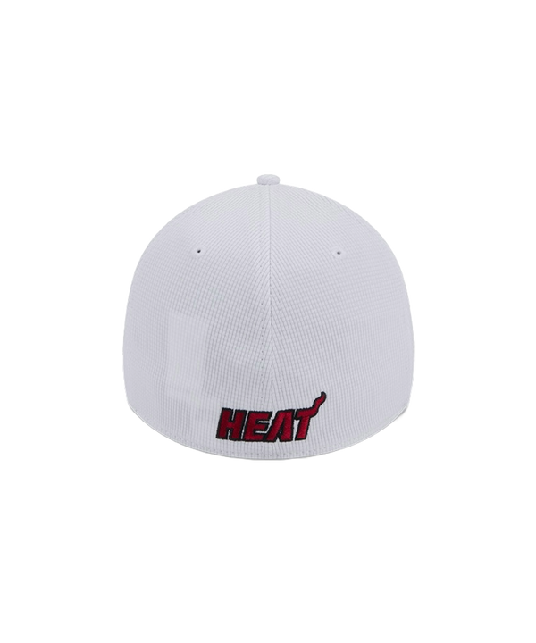 New Era Miami HEAT Logo Active Flex Fit Hat Unisex Caps New Era   