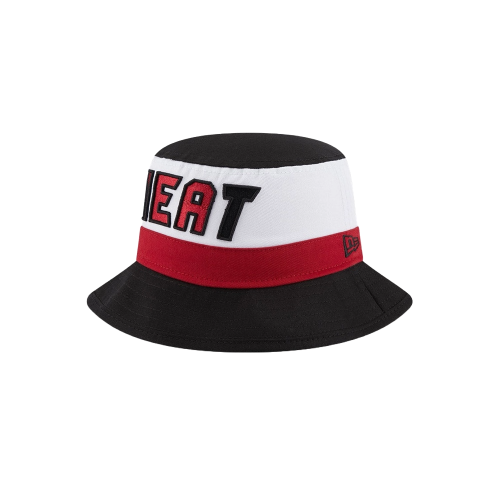 New Era Miami HEAT Split Bucket Hat Unisex Caps New Era   