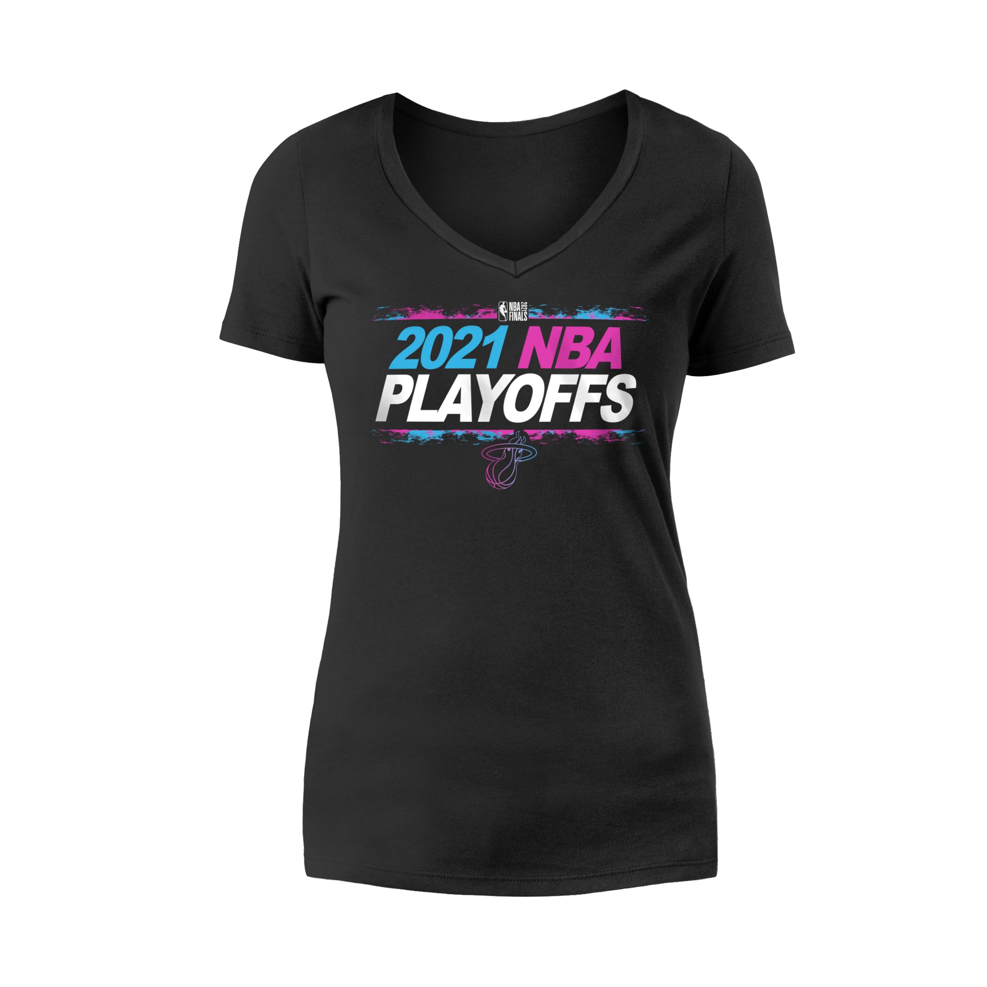 New Era 2021 HEAT Playoffs Women's Tee Women's Tee New Era   