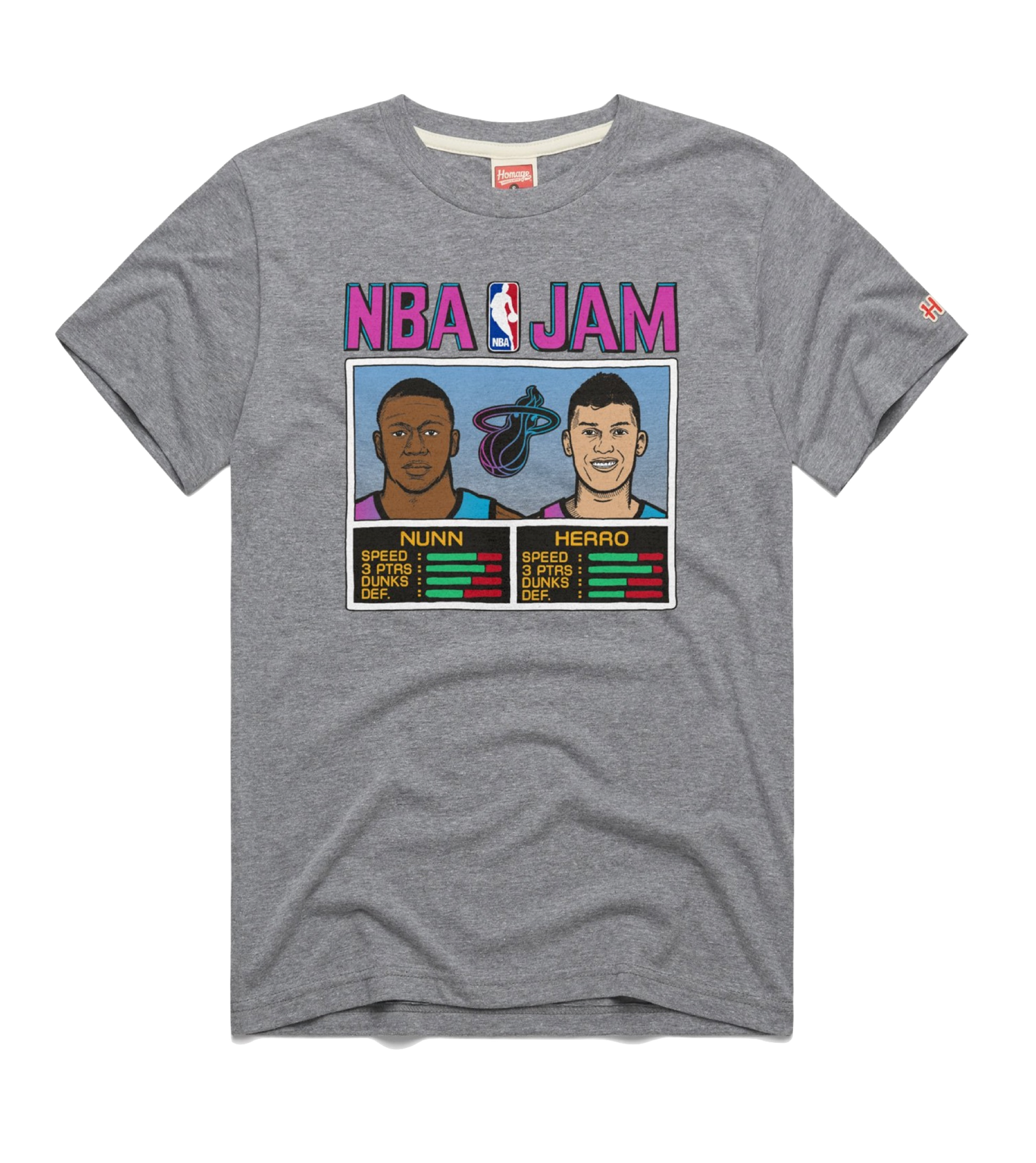 Homage ViceVersa Herro & Nunn NBA Jam Tee Men's Tee Homage   