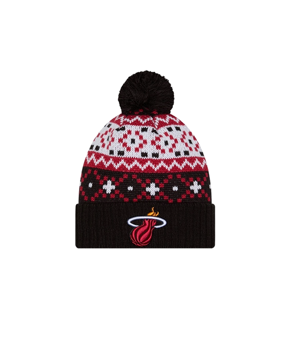 New Era Miami HEAT Nostalgia Knit Unisex Caps New Era   