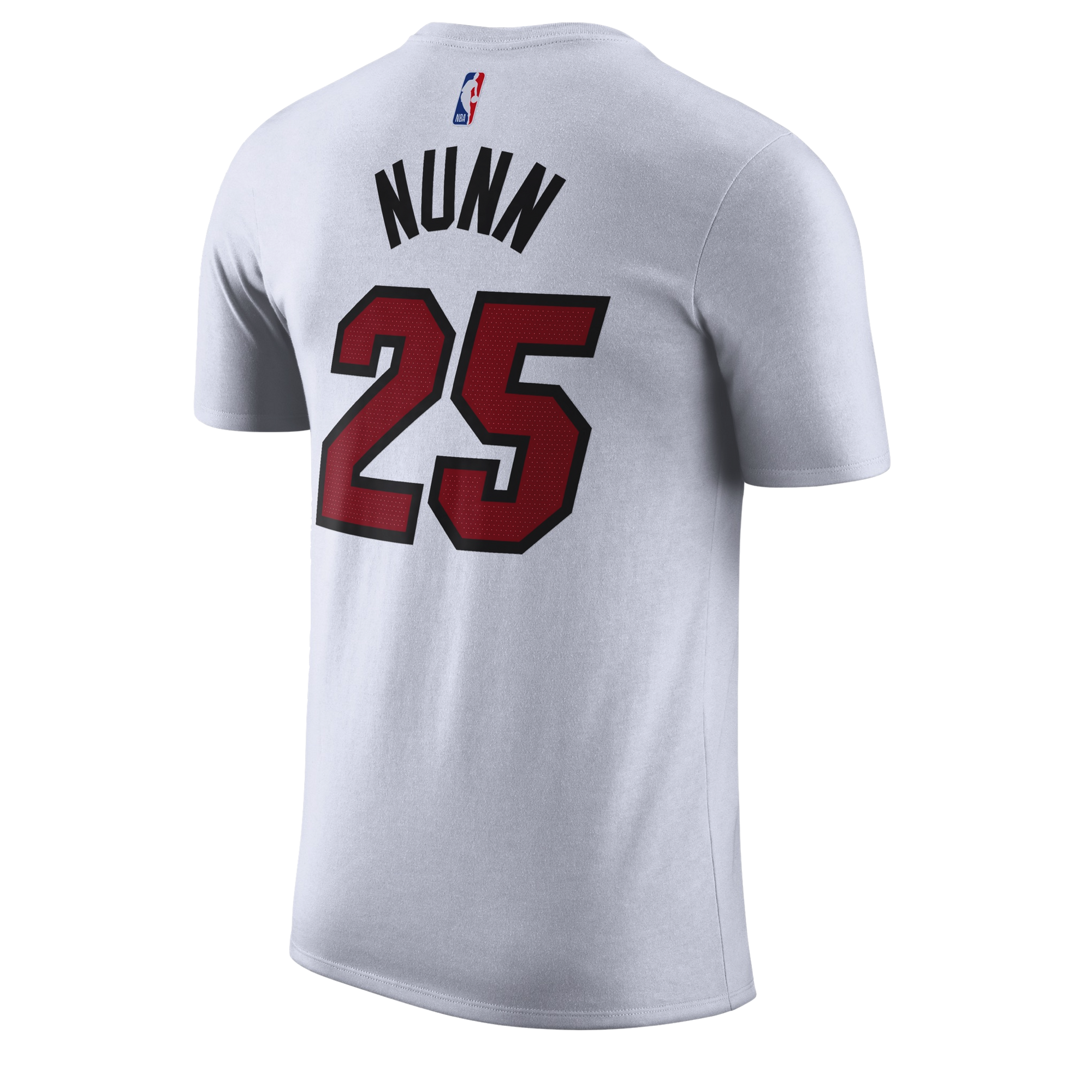 Kendrick Nunn Nike Assocation White Name & Number Tee Men's Tee Nike   