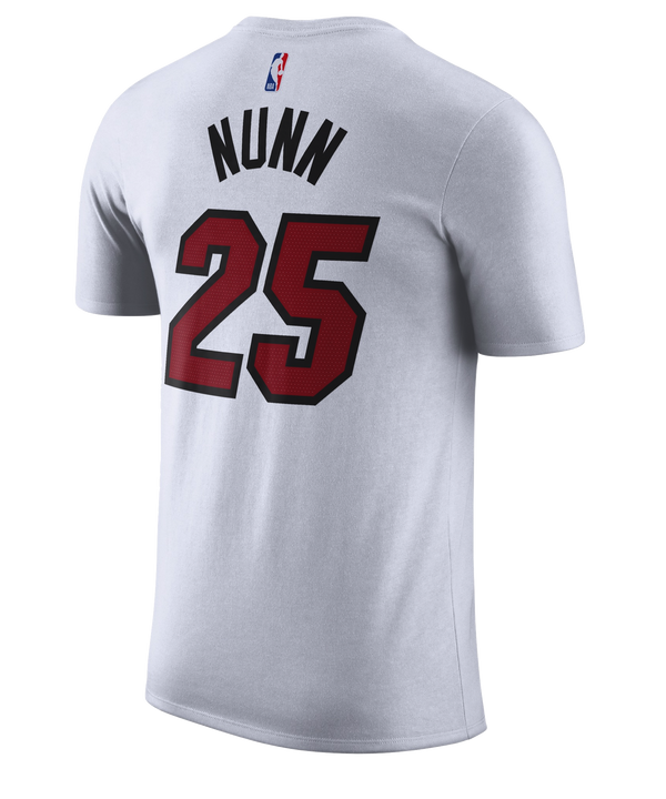 Kendrick Nunn Nike Assocation White Name & Number Tee Men's Tee Nike   