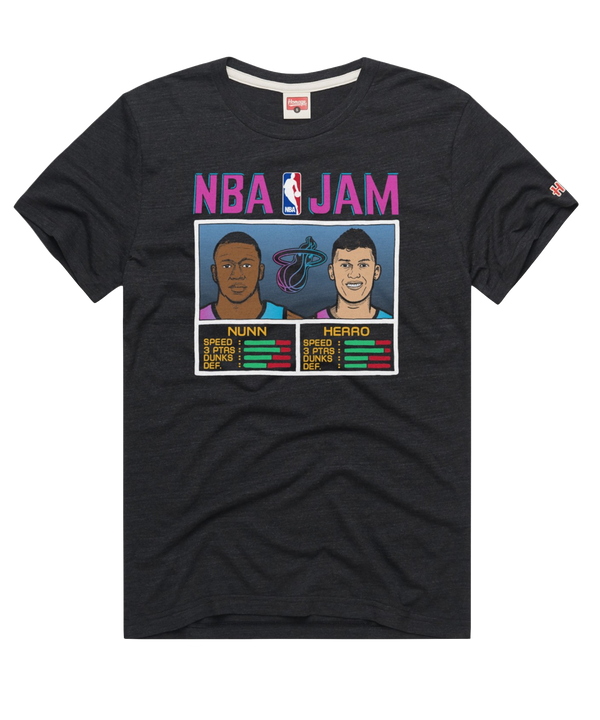 Homage ViceVersa Herro & Nunn Black NBA Jam Tee Men's Tee Homage   