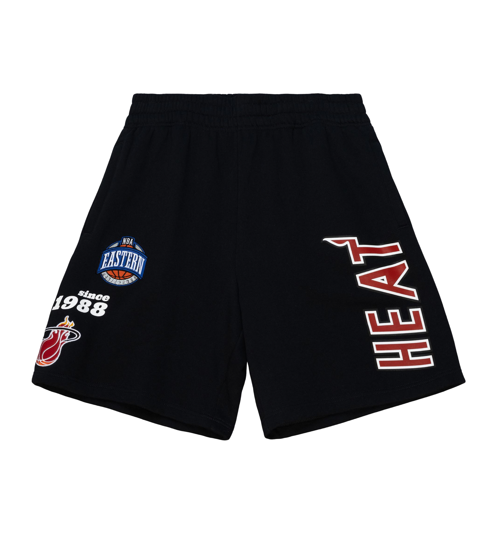 Mitchell and Ness Miami HEAT Origins Fleece Shorts Men's Shorts Mitchell & Ness