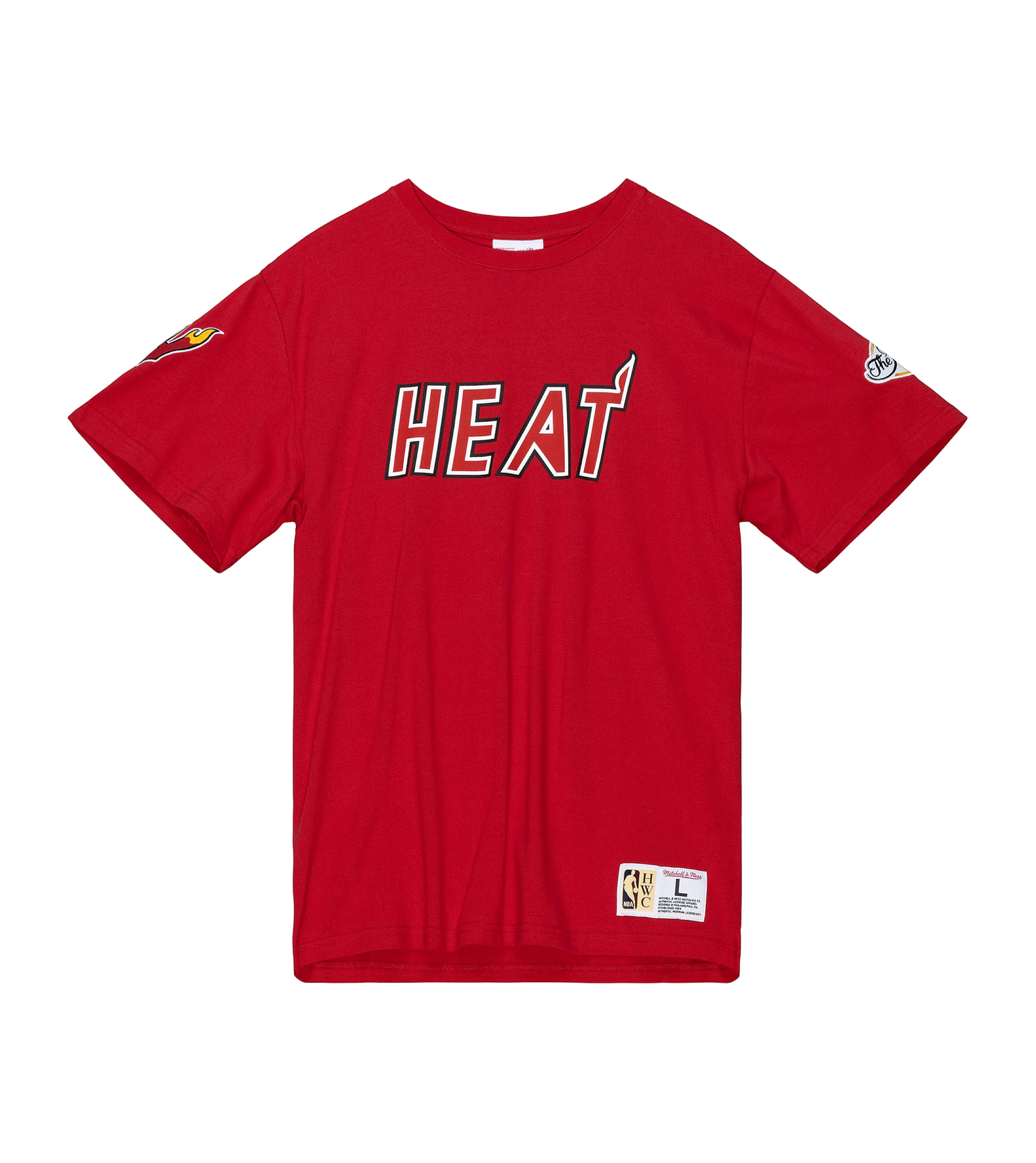 Mitchell and Ness Miami HEAT Origins Tee Unisex Tee Mitchell & Ness   