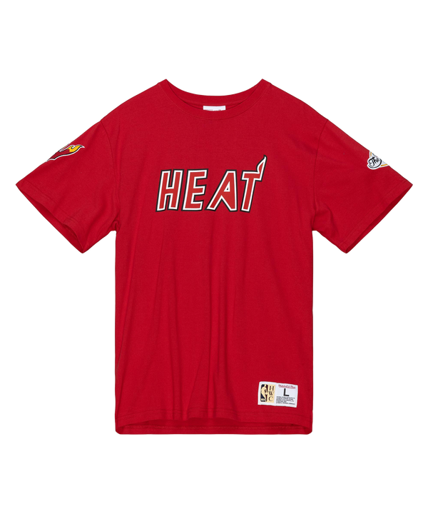 Mitchell and Ness Miami HEAT Origins Tee Unisex Tee Mitchell & Ness   