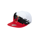 Mitchell & Ness Miami HEAT Paintbrush Snapback - 1