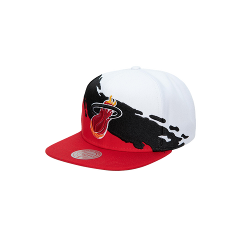 Mitchell & Ness Miami HEAT Paintbrush Snapback