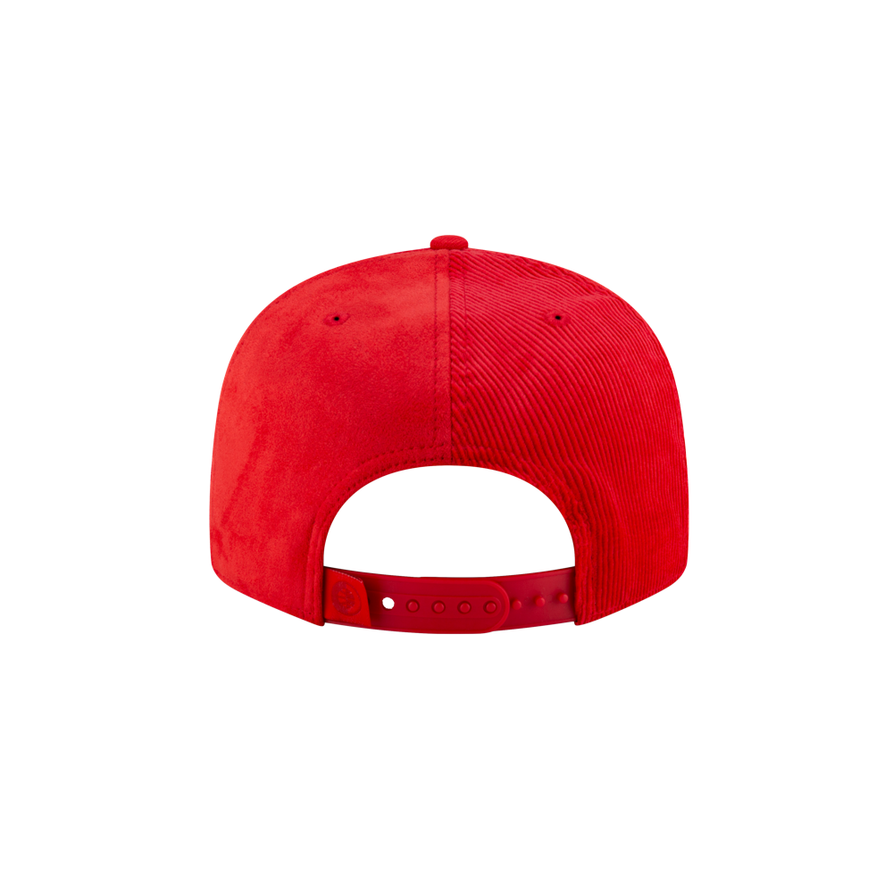 Court Culture Blood Red Corduroy Fitted Hat Unisex Caps New Era   