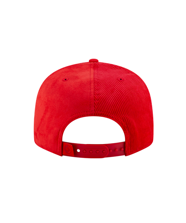 Court Culture Blood Red Corduroy Fitted Hat Unisex Caps New Era   