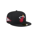 New Era Miami HEAT Pennant Fitted Hat - 3