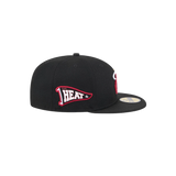 New Era Miami HEAT Pennant Fitted Hat - 4