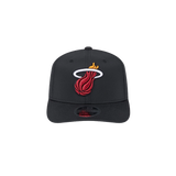 New Era Miami HEAT Black Performance Stretch Snapback - 1