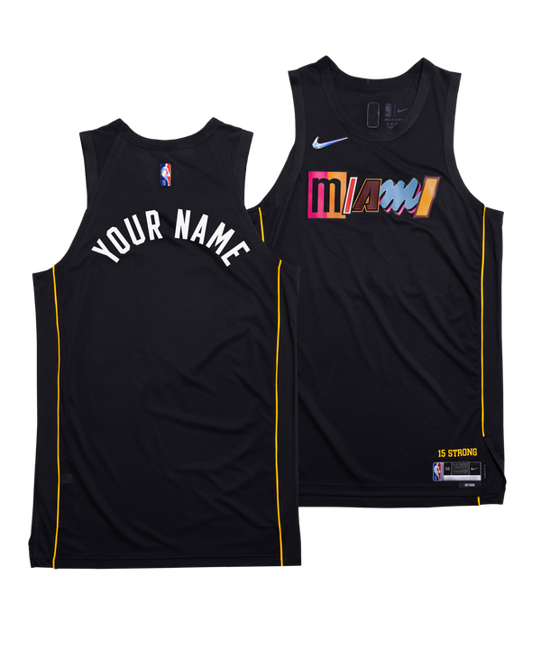 Nike Miami HEAT Mashup Swingman Jersey - Personalized Men's Jersey Nike   