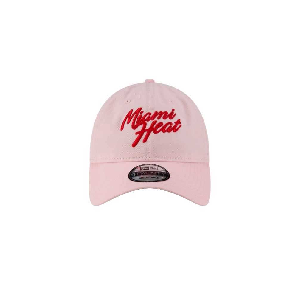 Court Culture Miami HEAT Cursive Dad Hat Unisex Caps Court Culture   