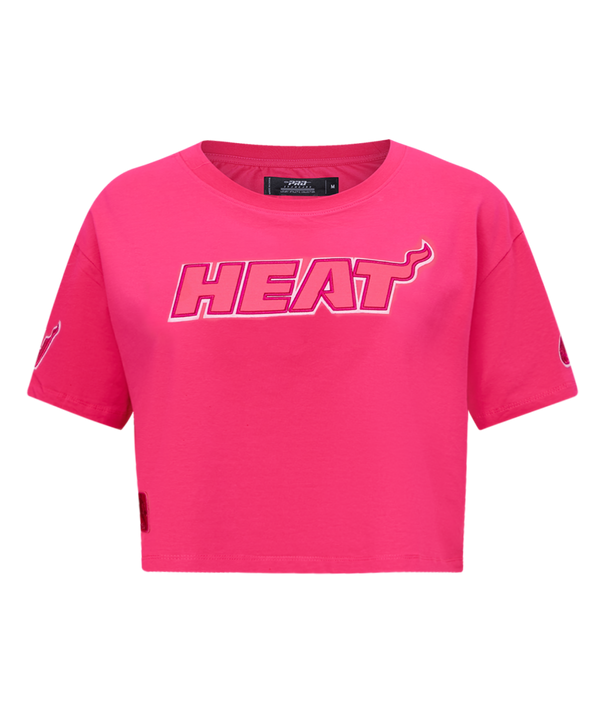 Pro Standard Miami HEAT Boxy Women's Crop Tee Women's Crop Top Pro Standard   