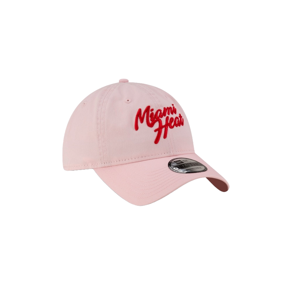 Court Culture Miami HEAT Cursive Dad Hat Unisex Caps Court Culture   