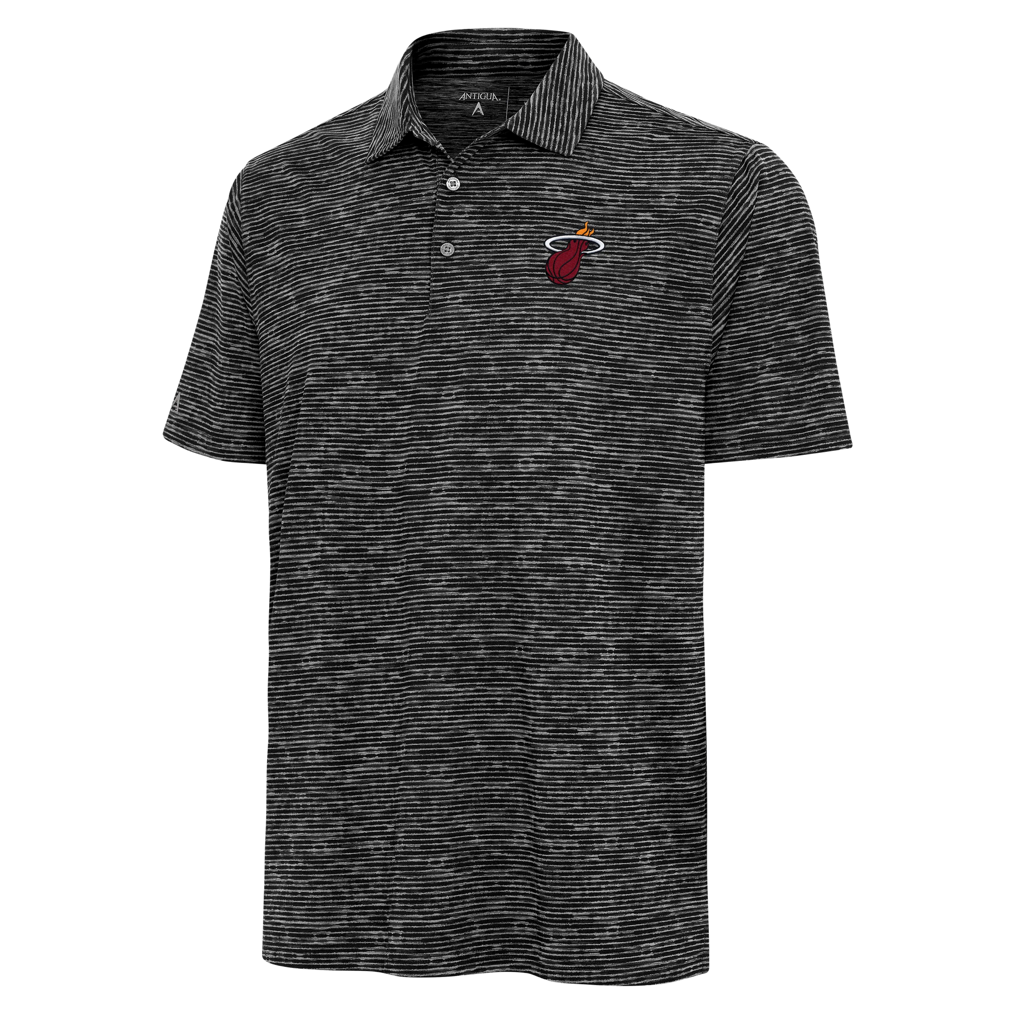 Antigua Miami HEAT Watercolor Polo Men's Polo Antigua   