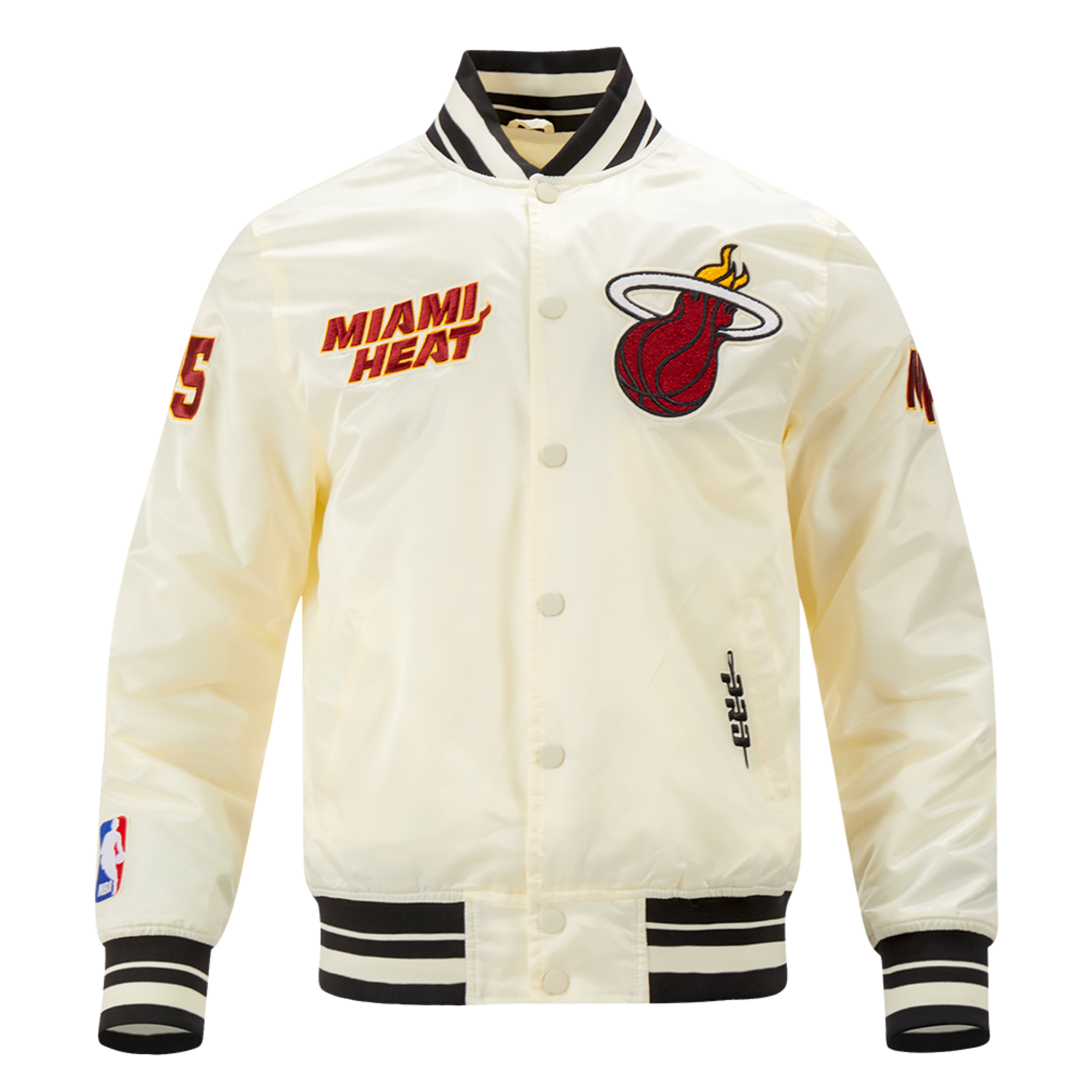 Pro Standard Miami HEAT Satin Jacket Men's Jacket Pro Standard   