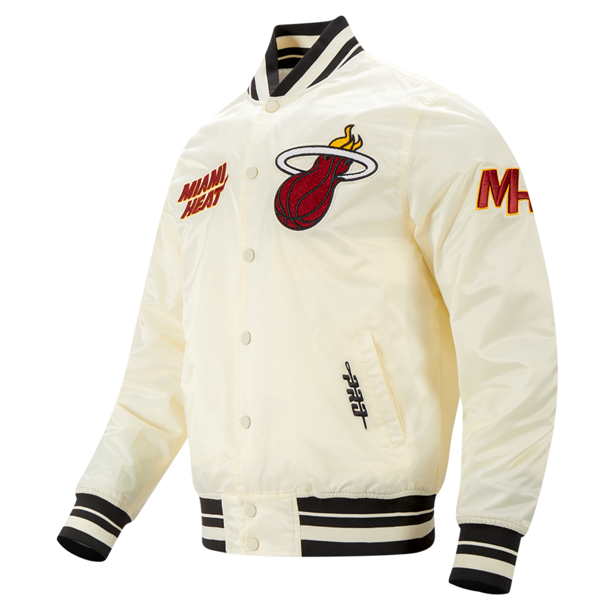 Pro Standard Miami HEAT Satin Jacket Men's Jacket Pro Standard   