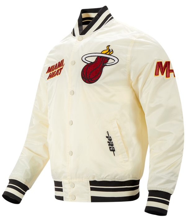 Pro Standard Miami HEAT Satin Jacket Men's Jacket Pro Standard   