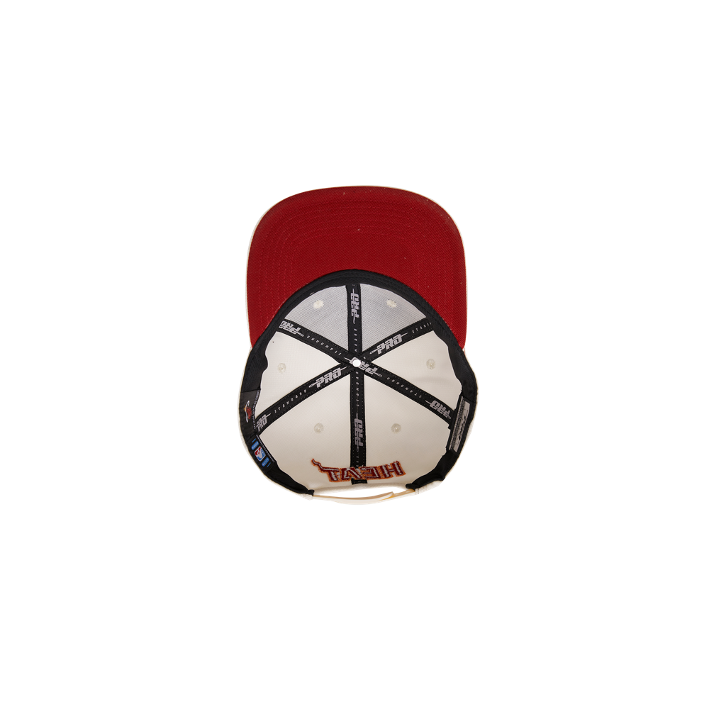 Pro Standard Miami HEAT Retro Logo Snapback Unisex Caps Pro Standard   