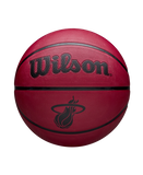 Wilson Miami HEAT Solid Red Basketball - 1