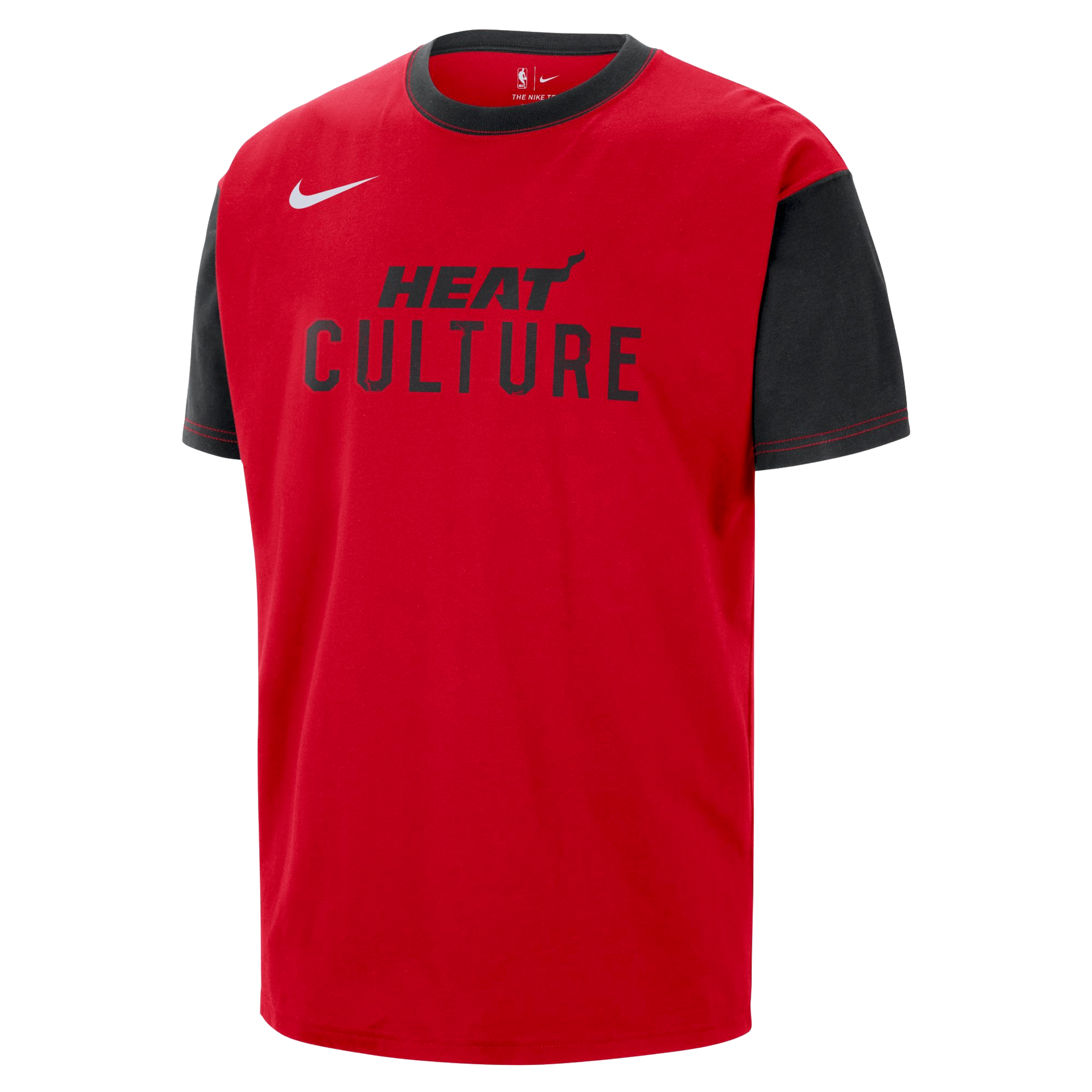 Nike HEAT Culture: Blood Red Colorblock Tee Men's Tee Nike