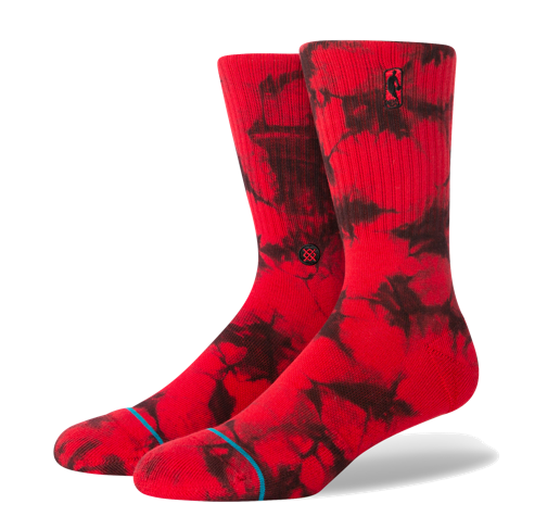 Stance NBA Logoman Dye Crew Socks Men's Footwear Stance   