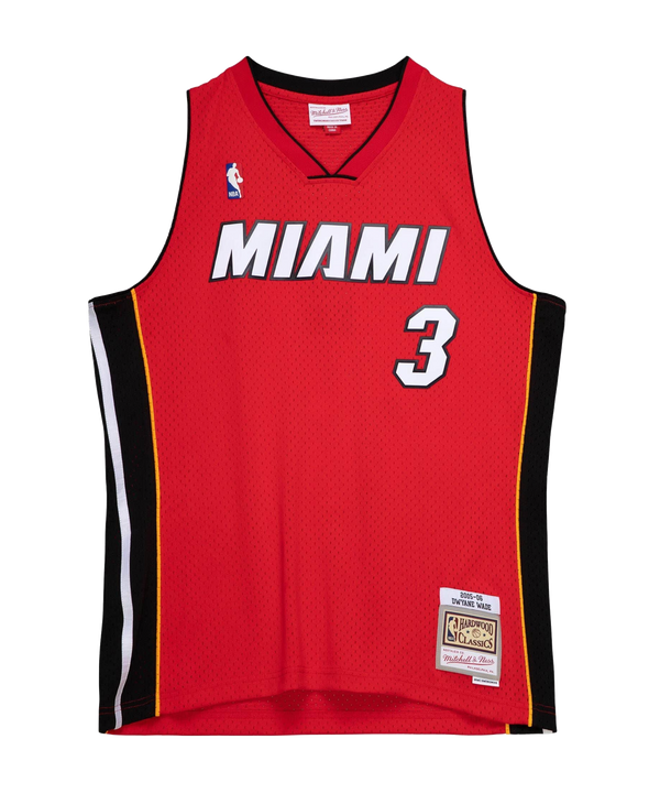 Dwyane Wade Mitchell and Ness Miami HEAT 2005-06 Swingman Jersey Men's Jersey Mitchell & Ness   