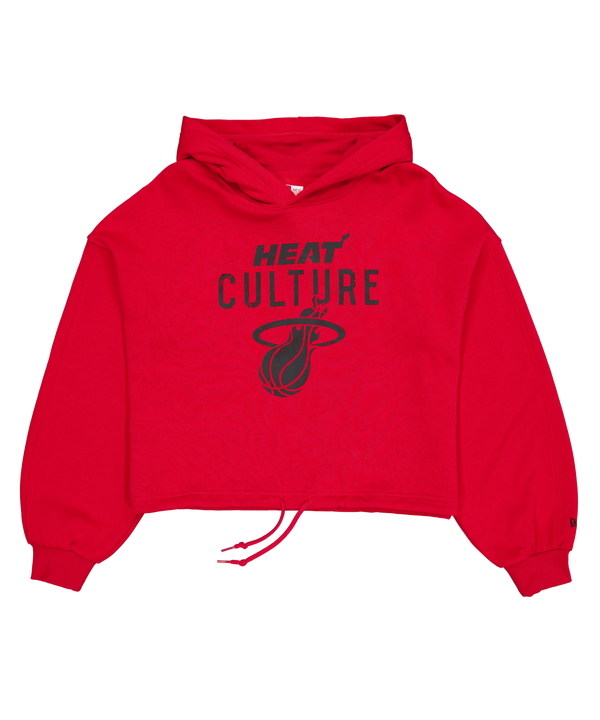 New Era HEAT Culture: Blood Red Wordmark Women's Hoodie Women's Hoodie New Era   