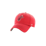 '47 Brand Miami HEAT Red Dusted Cleanup Hat - 1