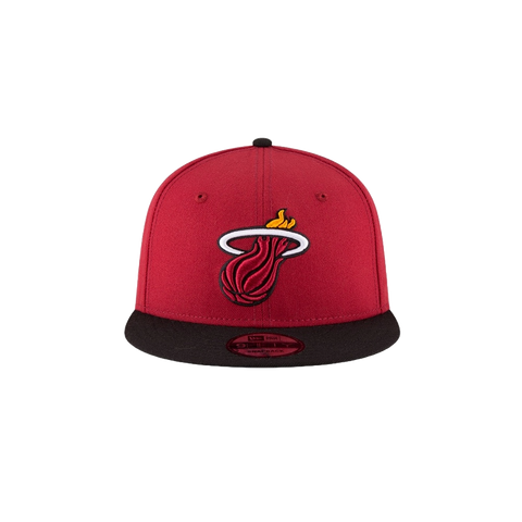 New Era Miami HEAT Red Logo Snapback