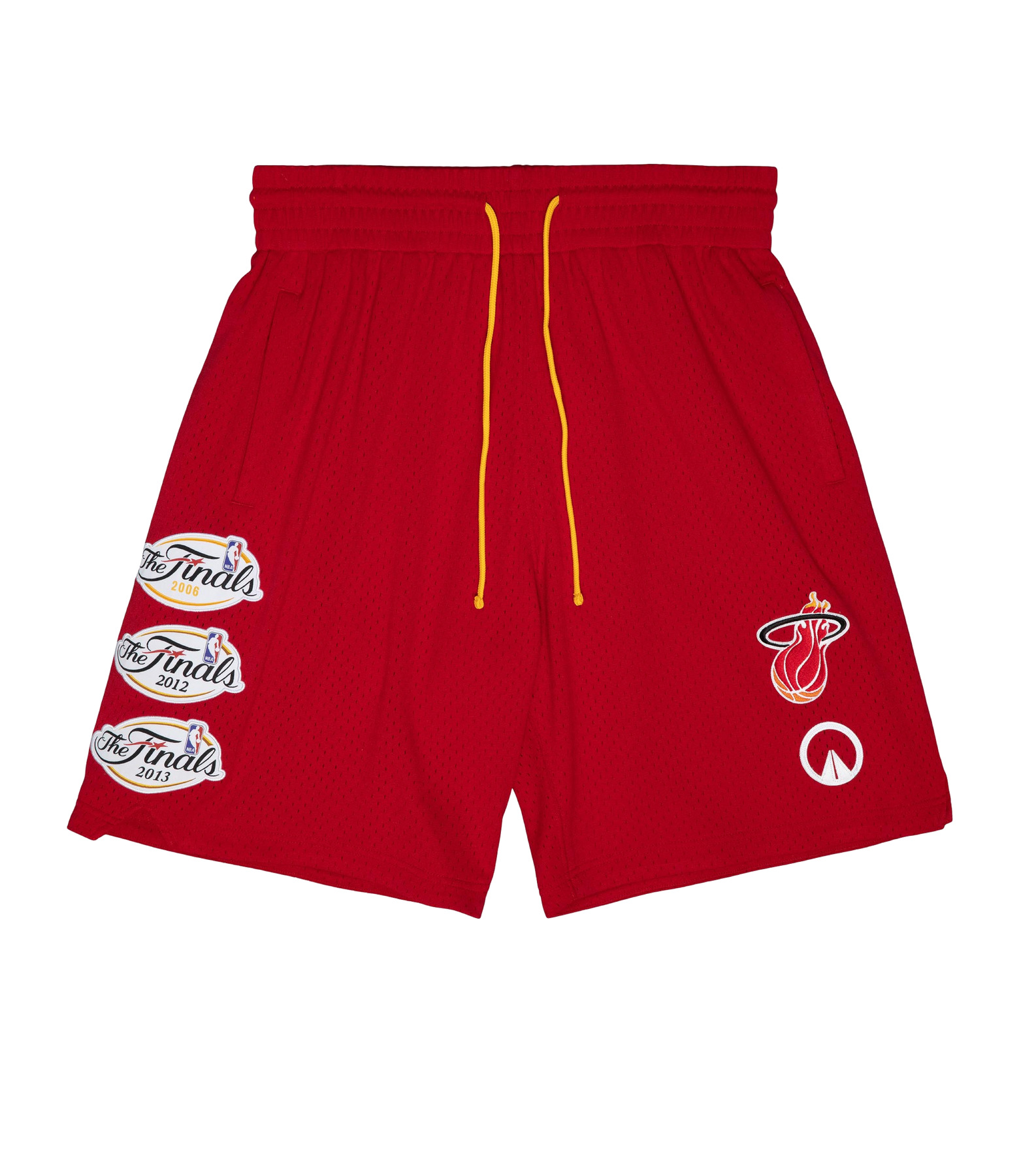 UNKNWN X Mitchell and Ness X Miami HEAT My Towns Red Fashion Shorts Men's Shorts Mitchell & Ness