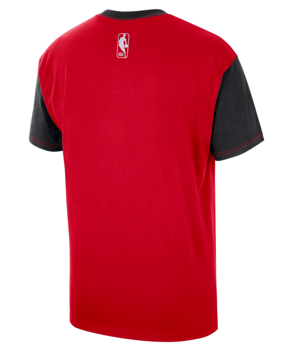 Nike HEAT Culture: Blood Red Colorblock Tee Men's Tee Nike