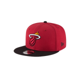 New Era Miami HEAT Red Logo Snapback - 3