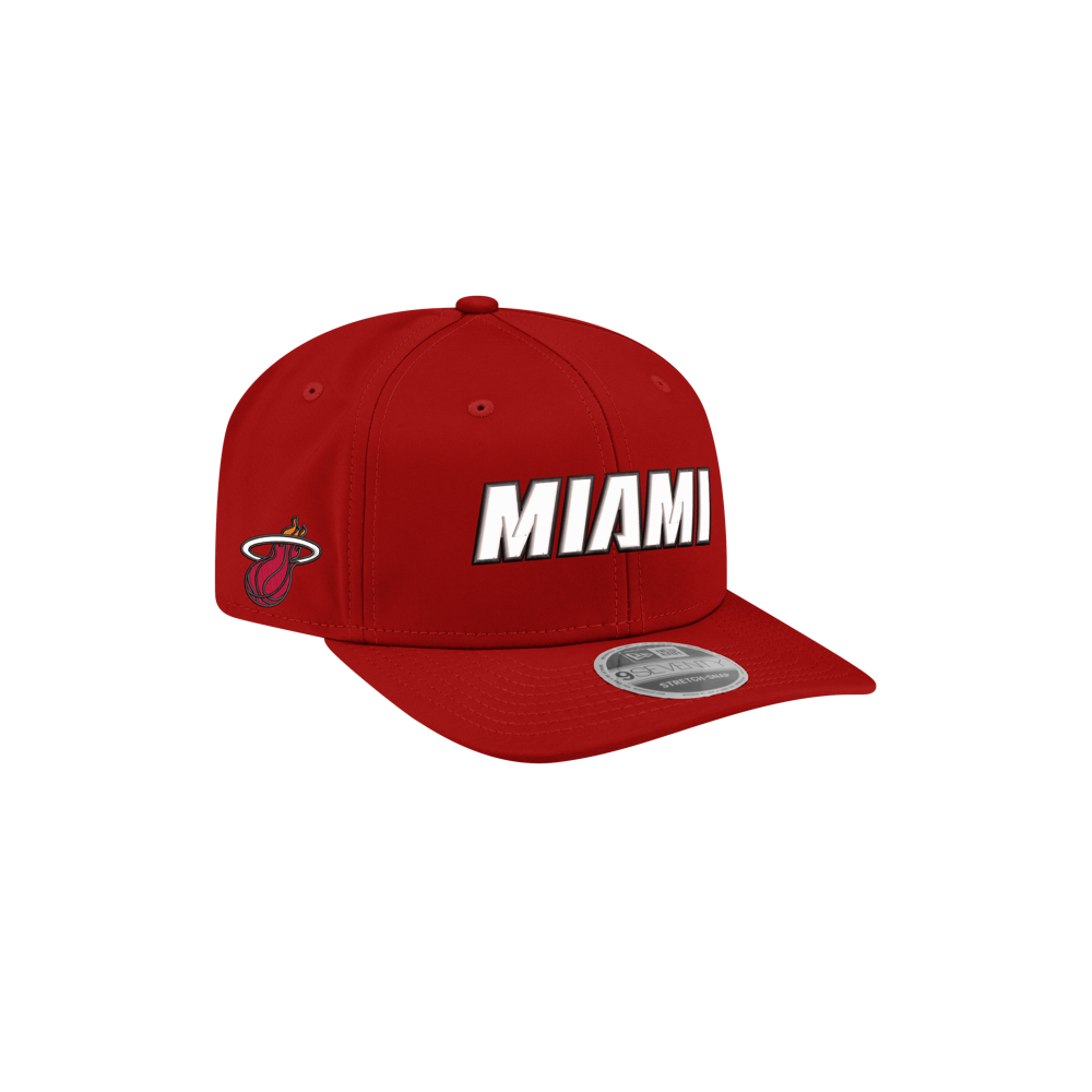 New Era Miami HEAT Statement 970 Snapback Unisex Caps New Era   