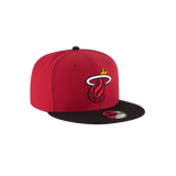 New Era Miami HEAT Red Logo Snapback - 5