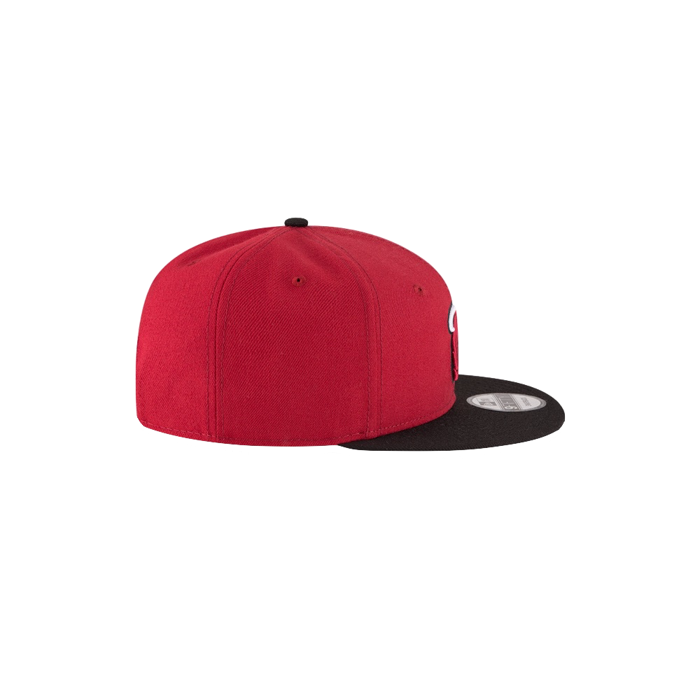 New Era Miami HEAT Red Logo Snapback Unisex Caps New Era   