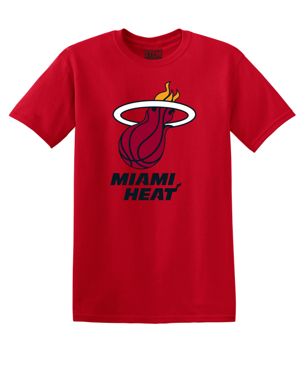 Miami HEAT Red Logo Tee Men's Tee Item Of The Game   