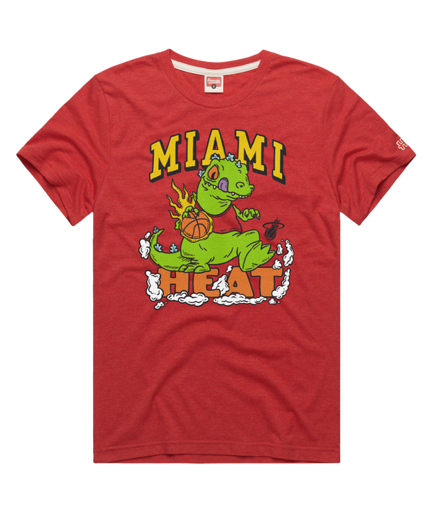 Homage Miami HEAT Rugrats Reptar Tee Men's Tee Homage   