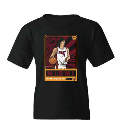 Jaime Jaquez Jr. Miami HEAT Rookie Card Youth Tee